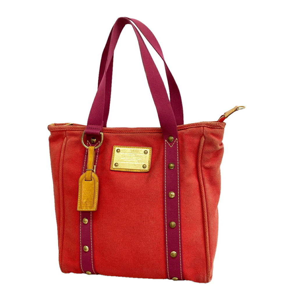 Louis Vuitton Antigua Cabas MM Tote Bag M40034 Rouge (Ladies)